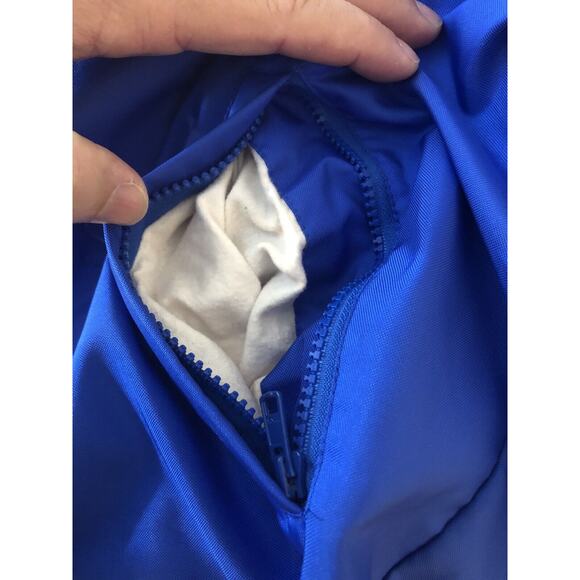 Vtg Obermeyer Caribou Anorak Jacket Pullover Jacket Small Blue Light Weight - Picture 5 of 12